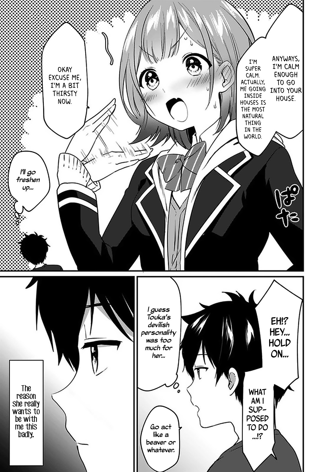 Right now, she's still my childhood friend's sister. Chapter 1 page 38 - Chapter 1