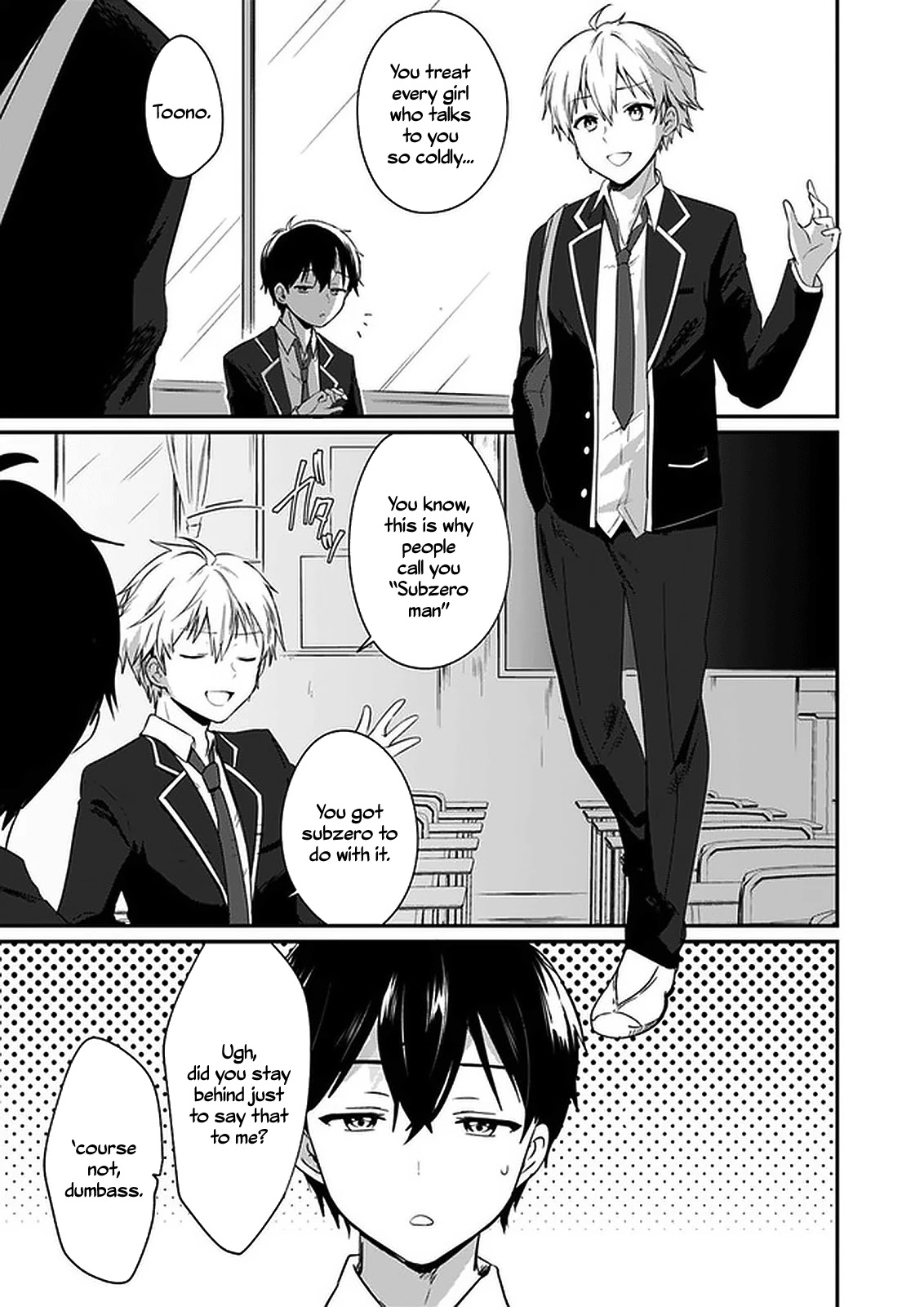 Right now, she's still my childhood friend's sister. Chapter 1 page 4 - Chapter 1