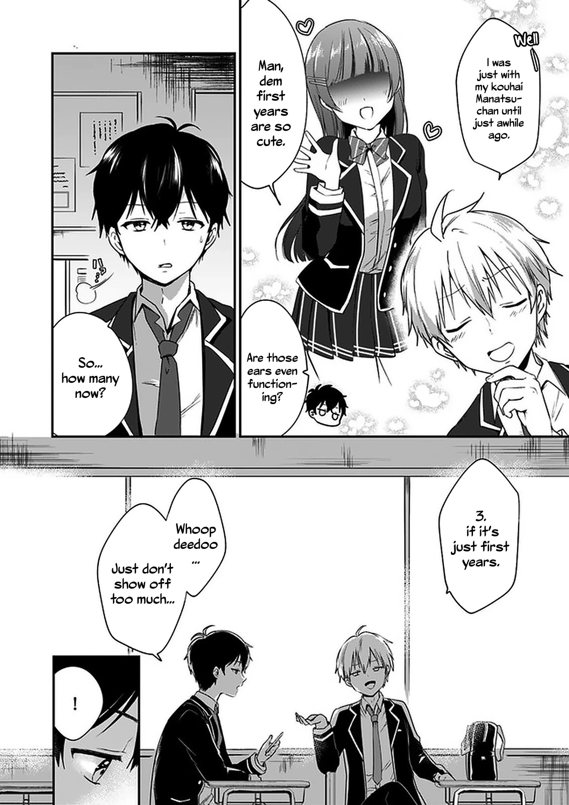 Right now, she's still my childhood friend's sister. Chapter 1 page 5 - Chapter 1
