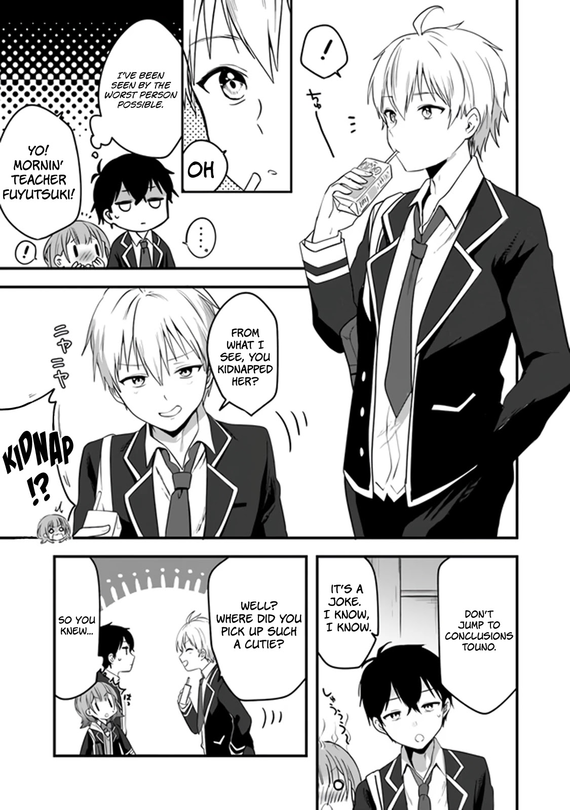 Right now, she's still my childhood friend's sister. Chapter 2 page 10 - Chapter 2