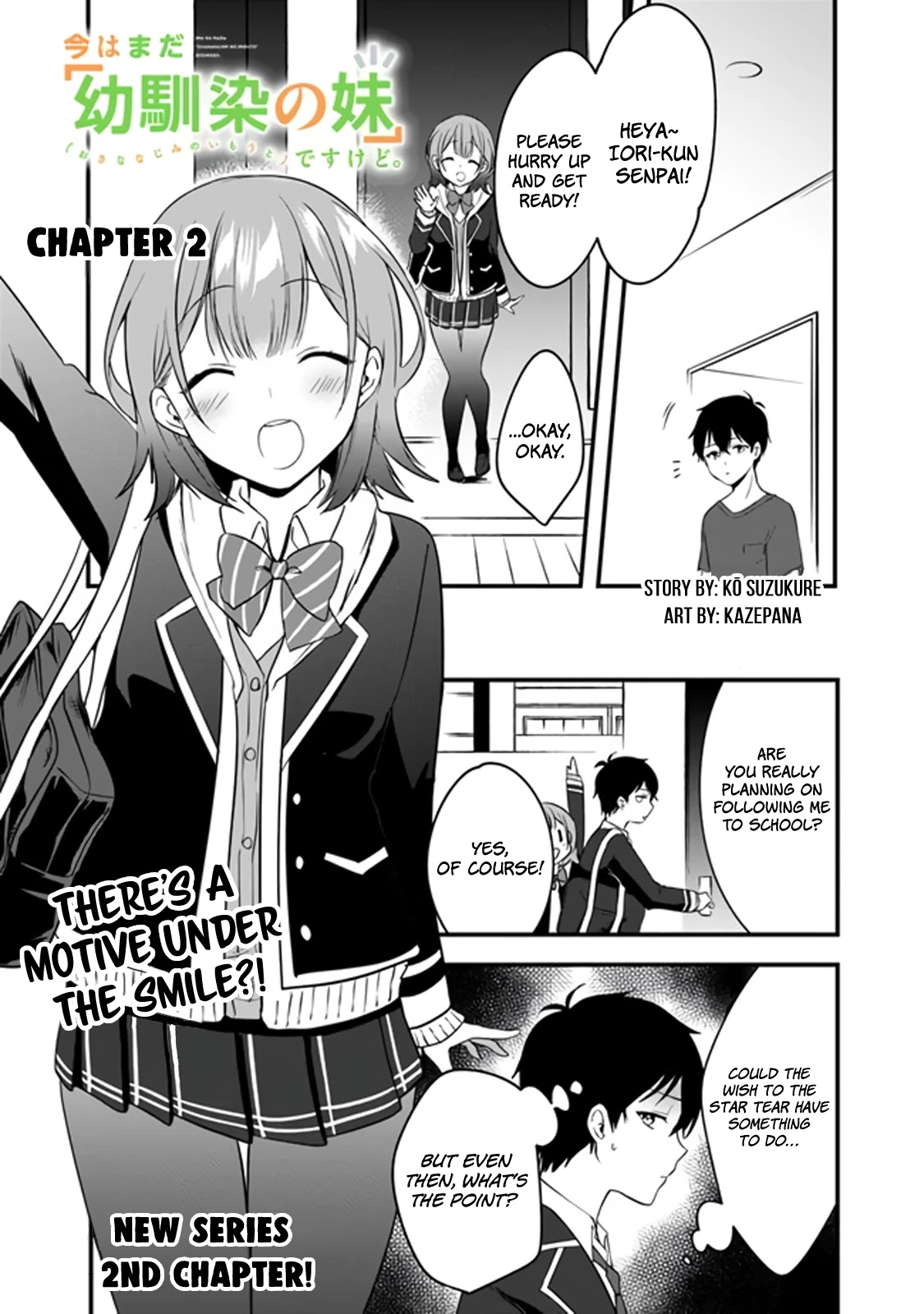 Right now, she's still my childhood friend's sister. Chapter 2 page 2 - Chapter 2