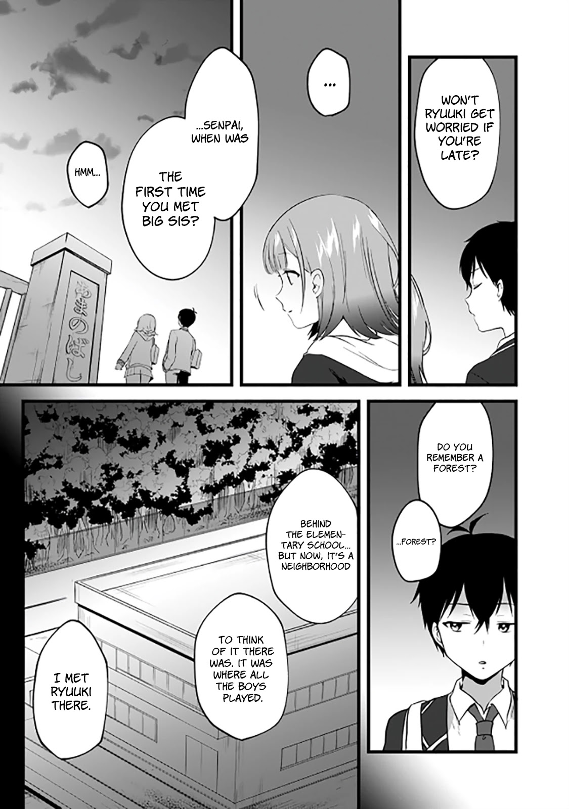 Right now, she's still my childhood friend's sister. Chapter 3 page 16 - Chapter 3