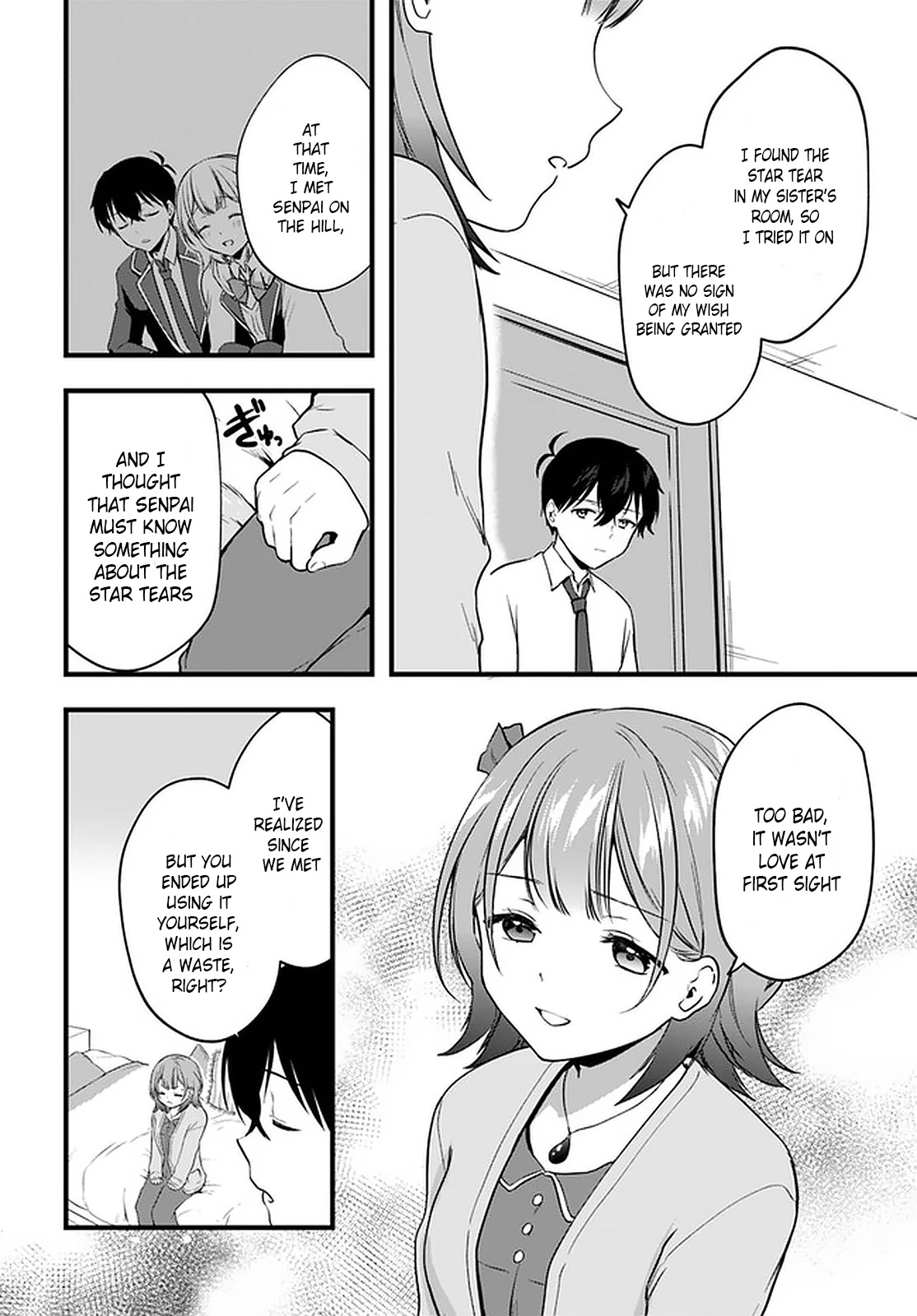 Right now, she's still my childhood friend's sister. Chapter 8 page 14 - Chapter 8