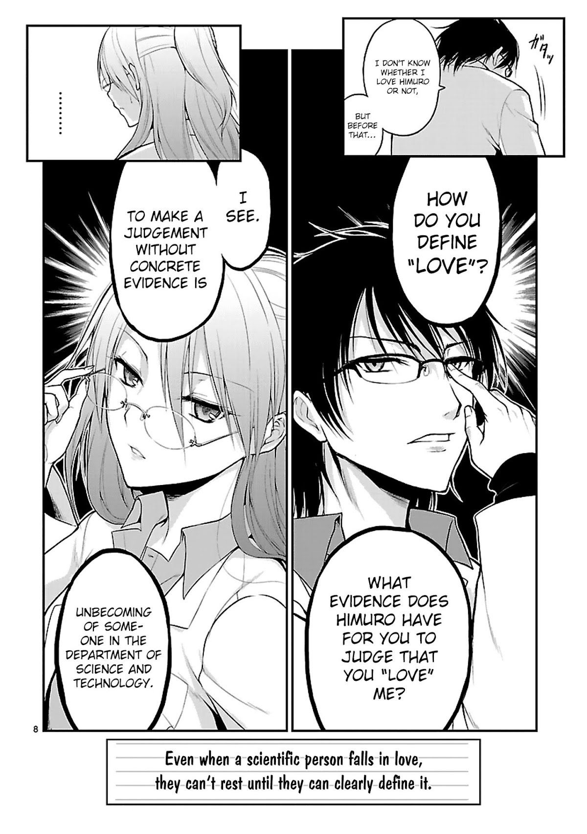 Rike ga Koi ni Ochita no de Shoumeishitemita Chapter 1 page 10 - Chapter 1: Proof 1: Science Has Fallen In Love, So We Tried To Analyst It