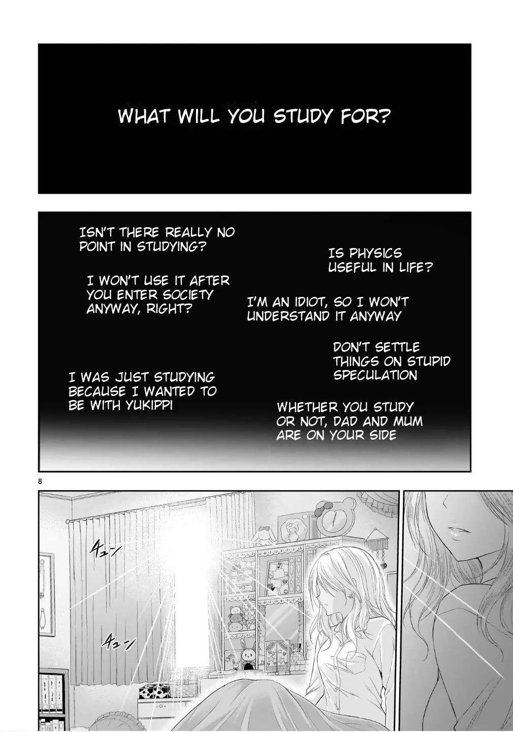 Rike ga Koi ni Ochita no de Shoumeishitemita Chapter 100 page 8 - Chapter 100: To You, The Conscientious White Coat