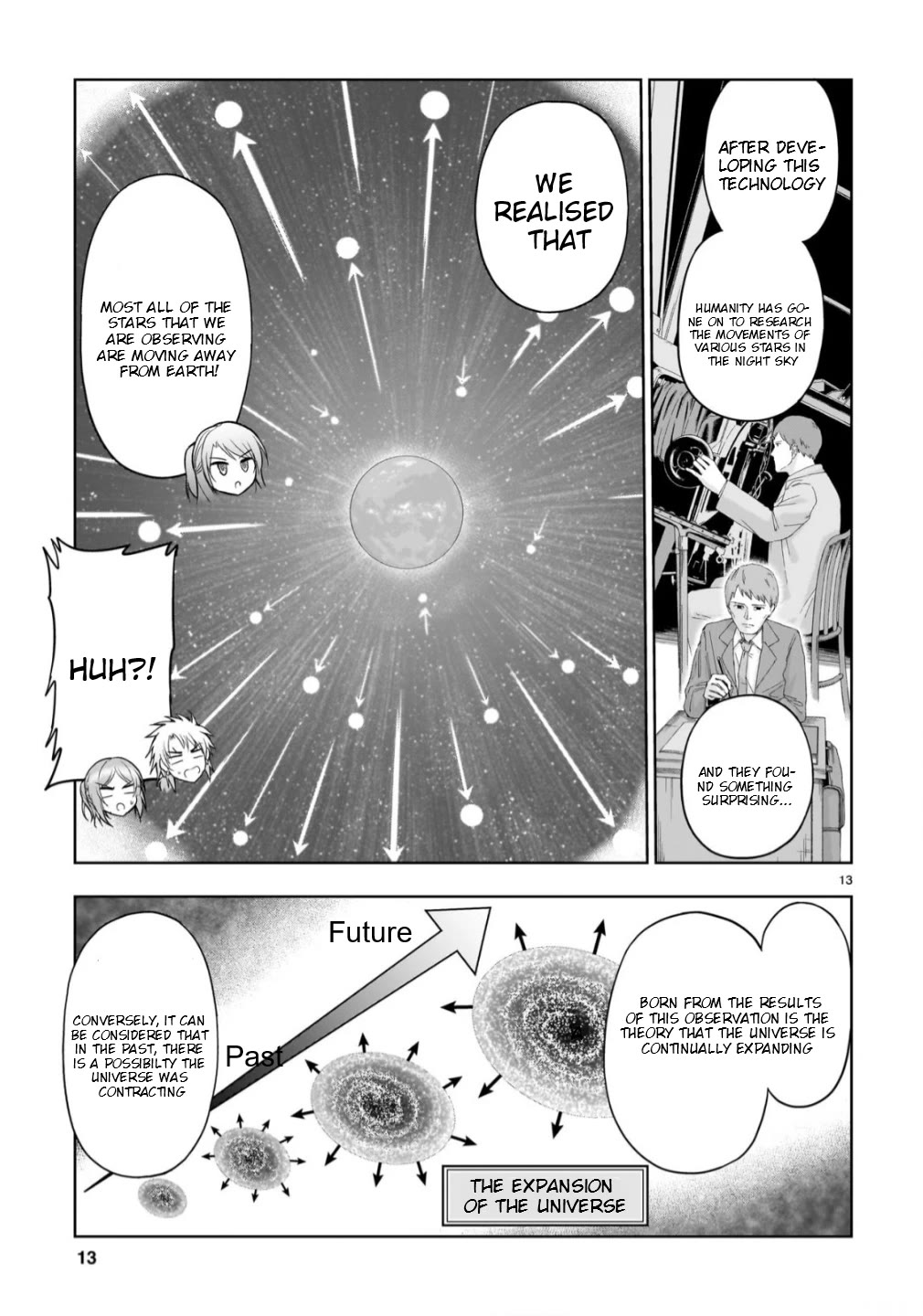 Rike ga Koi ni Ochita no de Shoumeishitemita Chapter 101 page 13 - Chapter 101: Science Tries To Go Stargazing