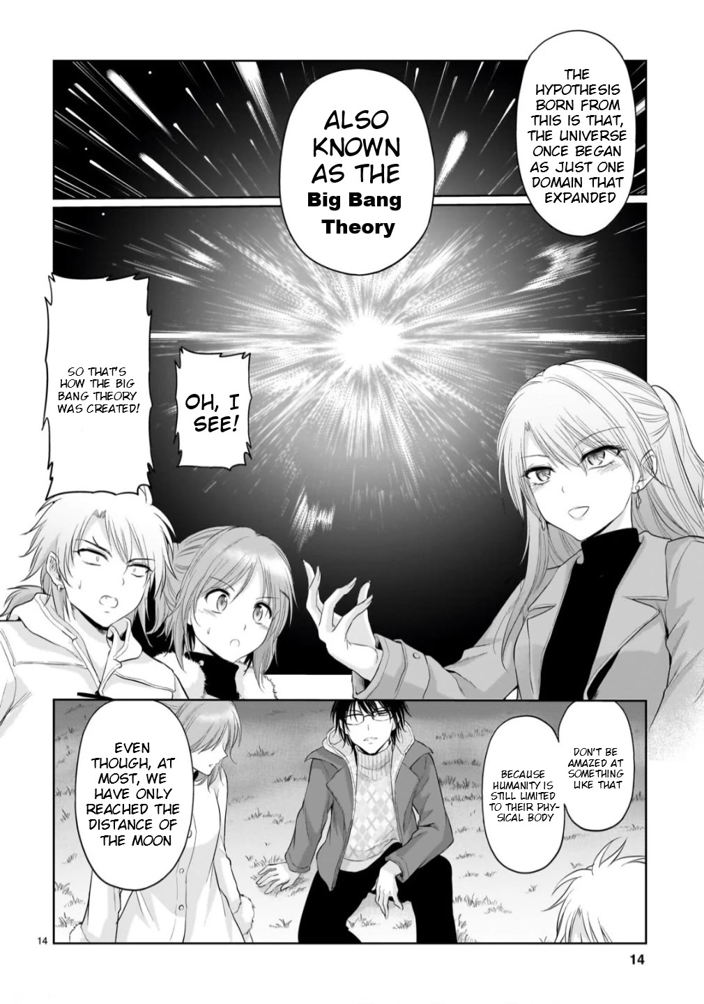 Rike ga Koi ni Ochita no de Shoumeishitemita Chapter 101 page 14 - Chapter 101: Science Tries To Go Stargazing