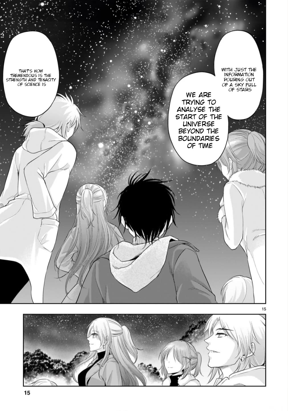 Rike ga Koi ni Ochita no de Shoumeishitemita Chapter 101 page 15 - Chapter 101: Science Tries To Go Stargazing