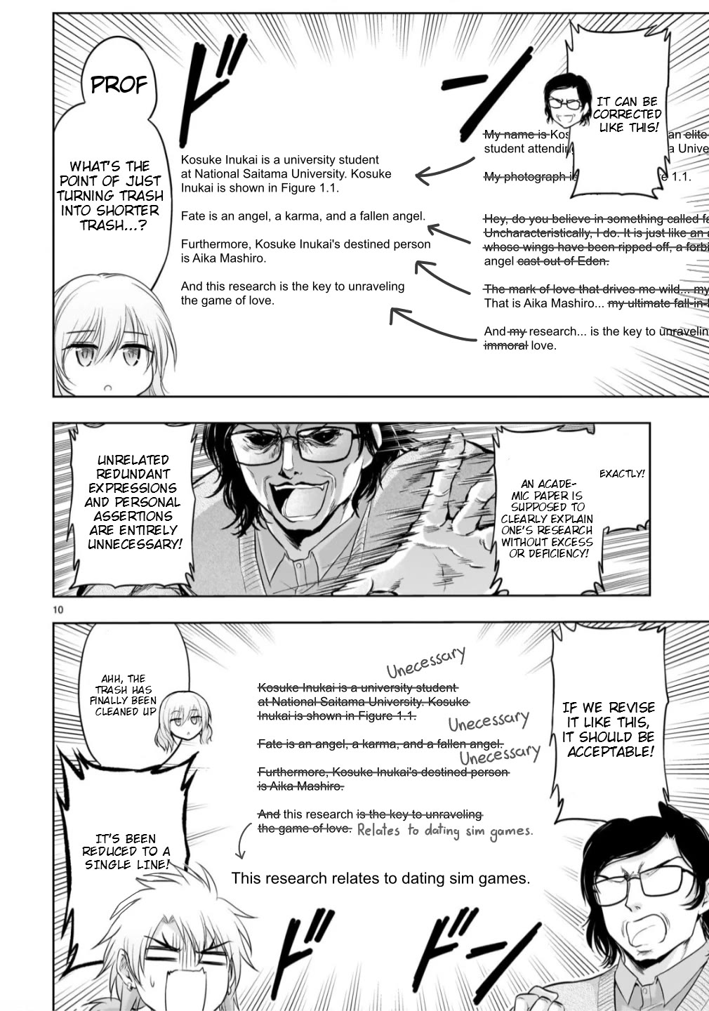Rike ga Koi ni Ochita no de Shoumeishitemita Chapter 108 page 10 - Chapter 108: Science Fell In Love So They Tried Writing A Graduation Thesis