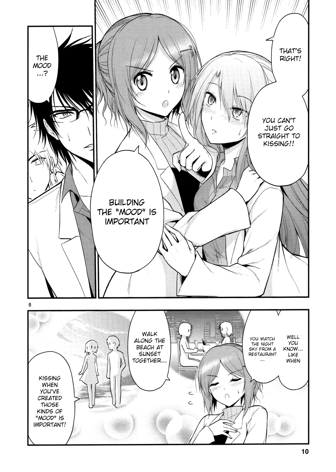 Rike ga Koi ni Ochita no de Shoumeishitemita Chapter 14 page 12 - Chapter 14: STEM students fall in love, so they tried kissing ①
