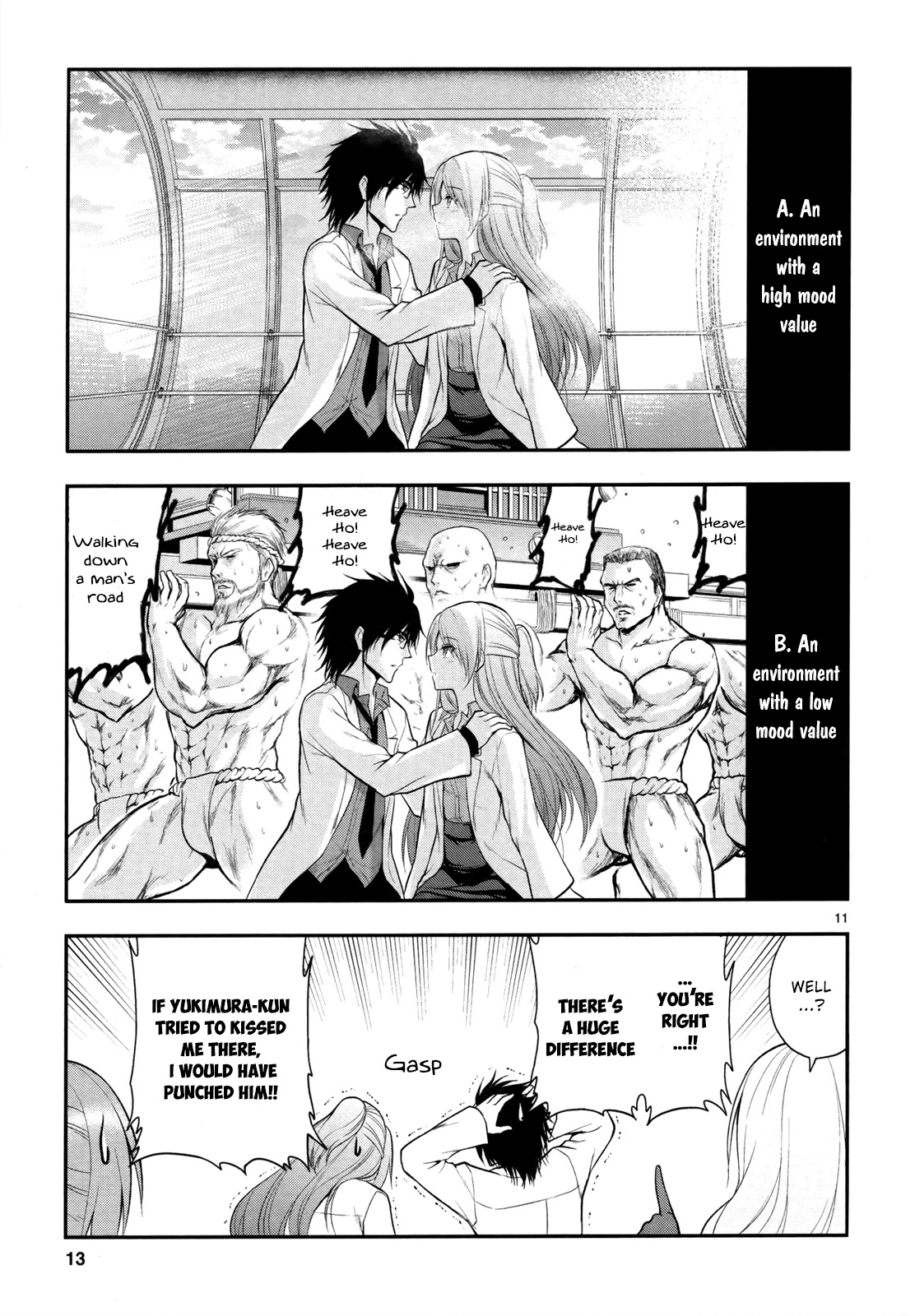 Rike ga Koi ni Ochita no de Shoumeishitemita Chapter 14 page 15 - Chapter 14: STEM students fall in love, so they tried kissing ①
