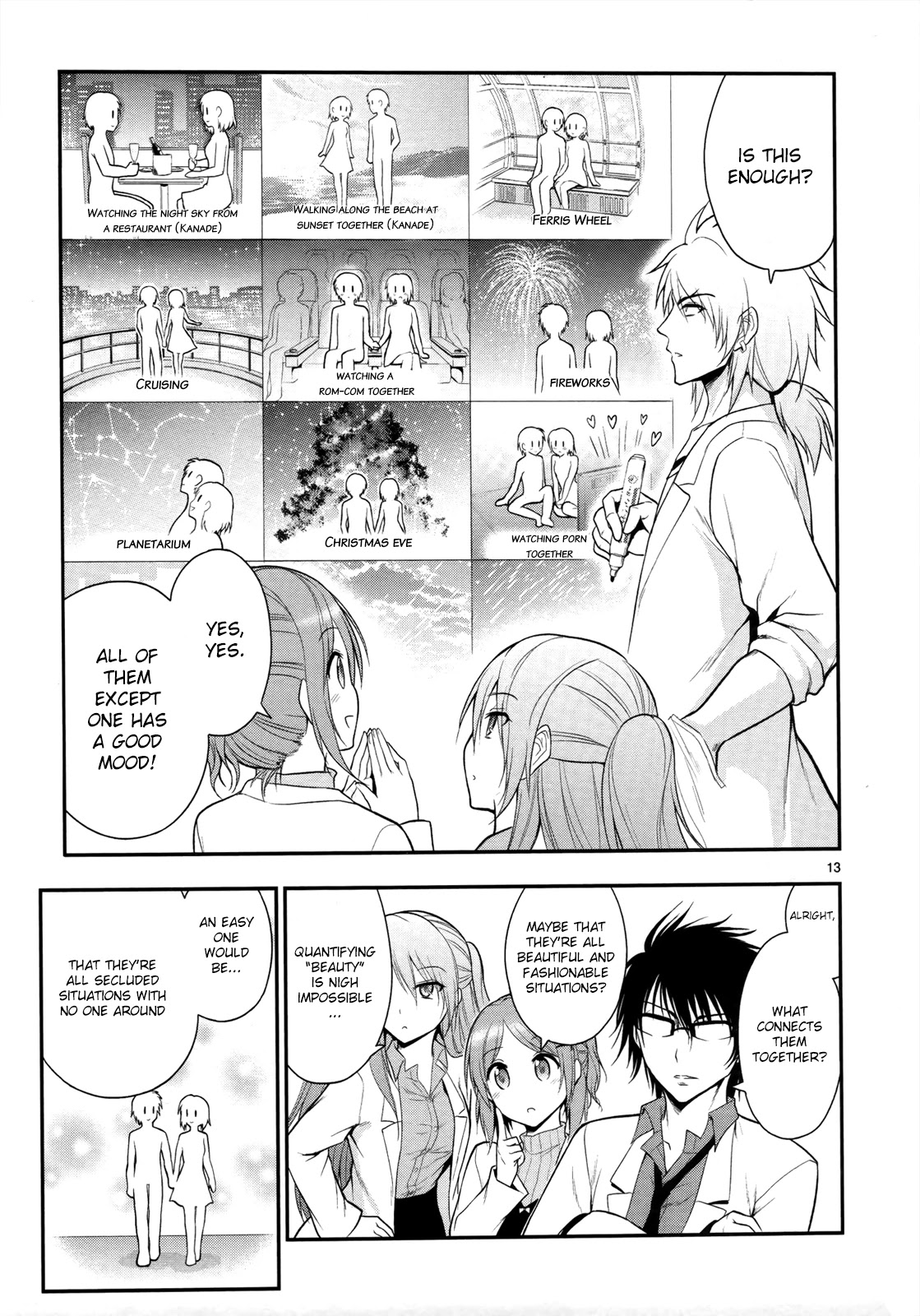 Rike ga Koi ni Ochita no de Shoumeishitemita Chapter 14 page 17 - Chapter 14: STEM students fall in love, so they tried kissing ①