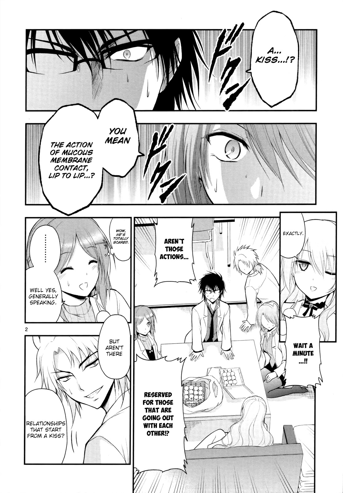 Rike ga Koi ni Ochita no de Shoumeishitemita Chapter 14 page 7 - Chapter 14: STEM students fall in love, so they tried kissing ①