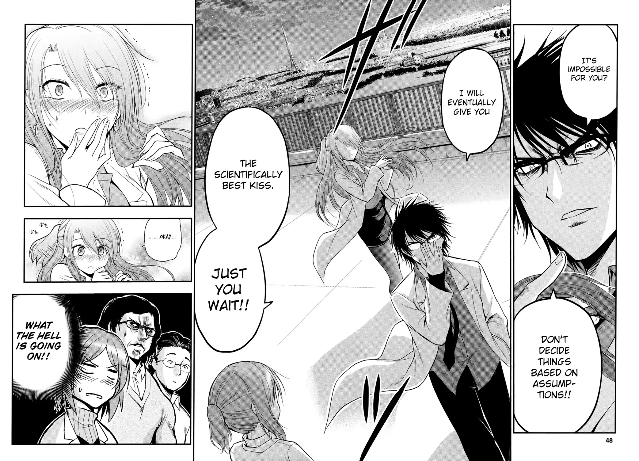 Rike ga Koi ni Ochita no de Shoumeishitemita Chapter 15 page 23 - Chapter 15: Proof 15: STEM students fell in love, so they tried kissing. ②