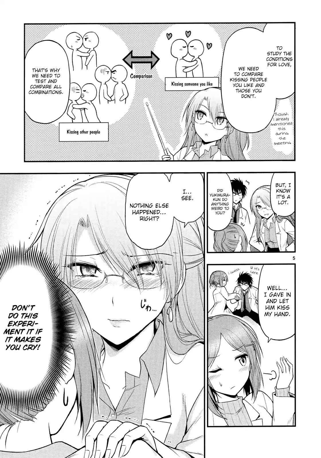 Rike ga Koi ni Ochita no de Shoumeishitemita Chapter 16 page 8 - Chapter 16: Proof 16: STEM students fell in love, so they tried to kissing everyone.