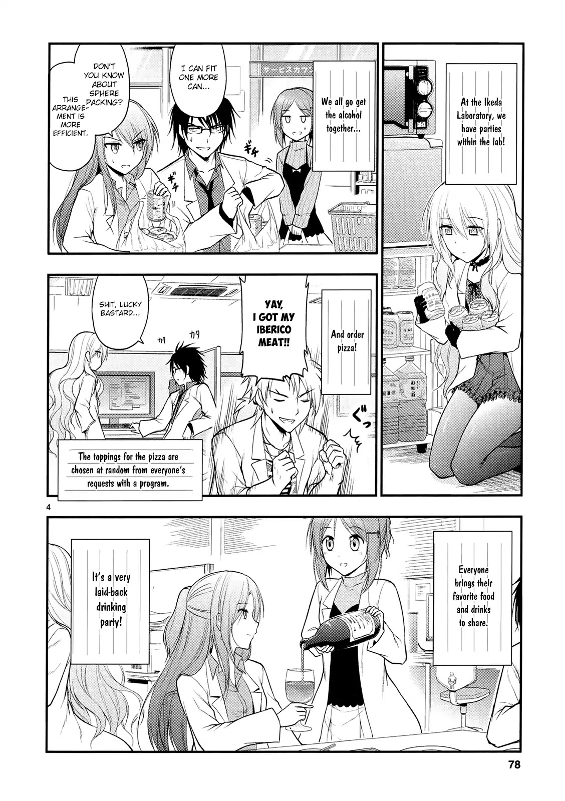 Rike ga Koi ni Ochita no de Shoumeishitemita Chapter 17 page 7 - Chapter 17: Proof 17: STEM students fell in love, so they tried doing a drinking party.