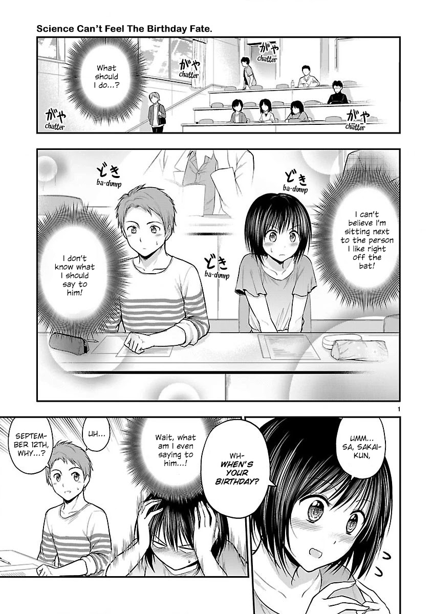 Rike ga Koi ni Ochita no de Shoumeishitemita Chapter 20.5 page 1 - Chapter 20.5: Science Can’t Feel The Birthday Fate.