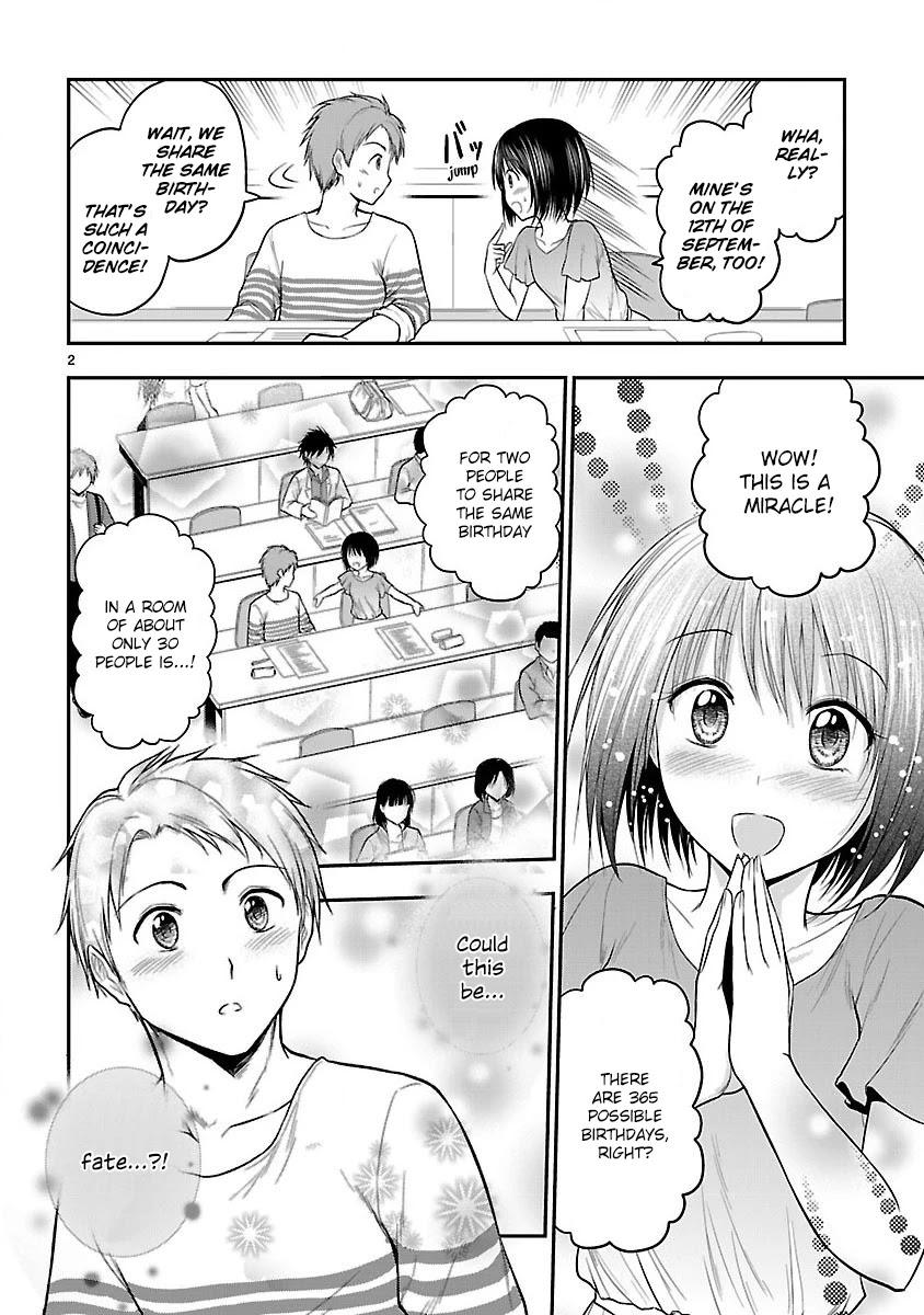 Rike ga Koi ni Ochita no de Shoumeishitemita Chapter 20.5 page 2 - Chapter 20.5: Science Can’t Feel The Birthday Fate.