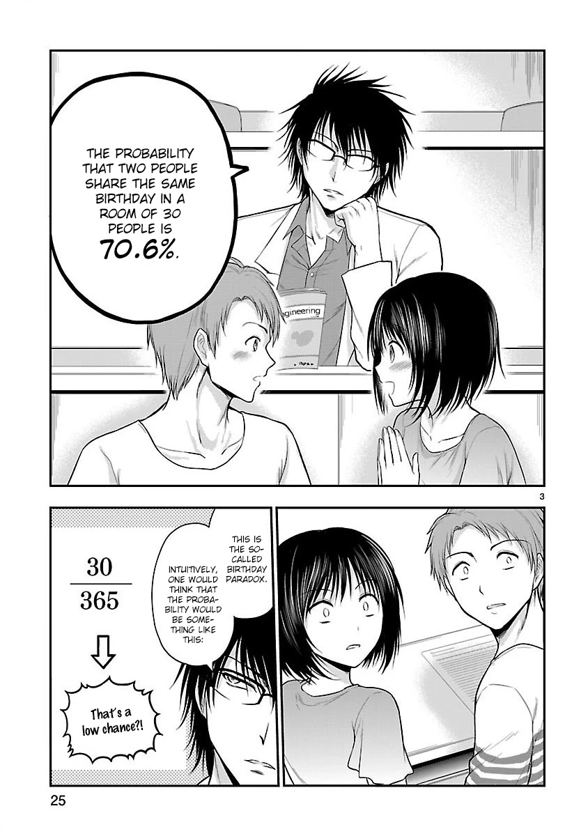 Rike ga Koi ni Ochita no de Shoumeishitemita Chapter 20.5 page 3 - Chapter 20.5: Science Can’t Feel The Birthday Fate.
