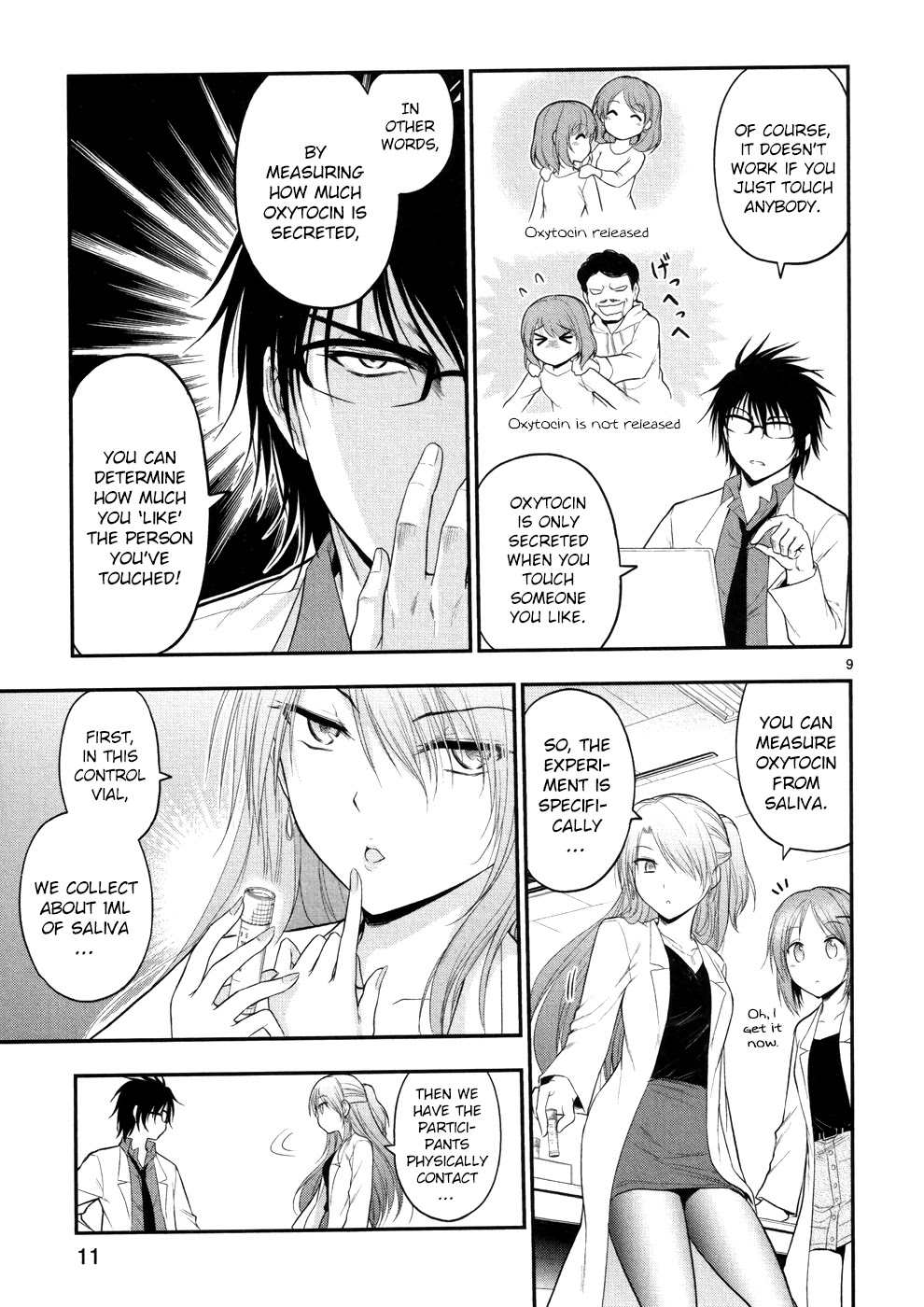 Rike ga Koi ni Ochita no de Shoumeishitemita Chapter 20 page 13 - Chapter 20: Proof 20: STEM students fell in love, so they investigated into love hormones.
