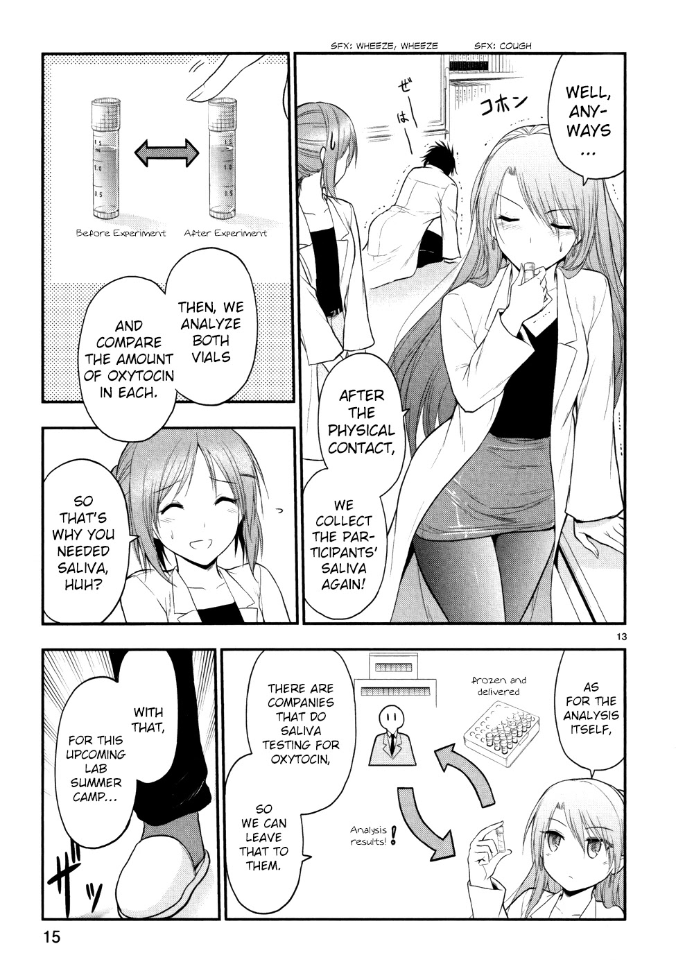 Rike ga Koi ni Ochita no de Shoumeishitemita Chapter 20 page 17 - Chapter 20: Proof 20: STEM students fell in love, so they investigated into love hormones.