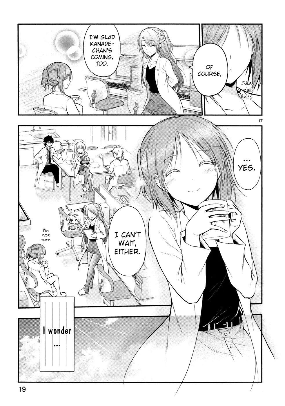 Rike ga Koi ni Ochita no de Shoumeishitemita Chapter 20 page 21 - Chapter 20: Proof 20: STEM students fell in love, so they investigated into love hormones.