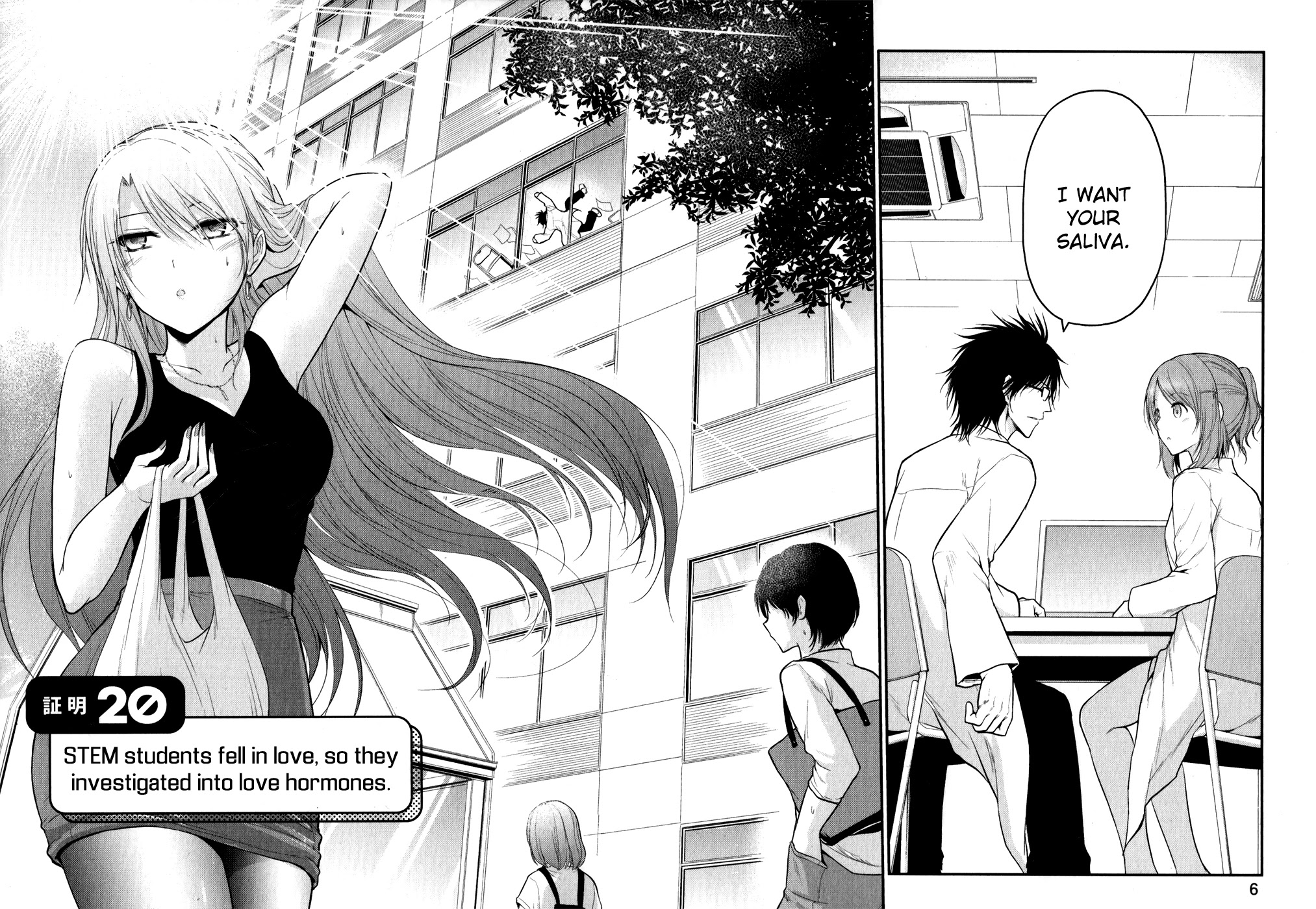 Rike ga Koi ni Ochita no de Shoumeishitemita Chapter 20 page 9 - Chapter 20: Proof 20: STEM students fell in love, so they investigated into love hormones.
