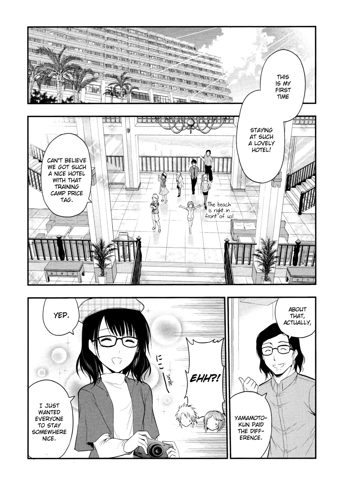 Rike ga Koi ni Ochita no de Shoumeishitemita Chapter 21 page 15 - Chapter 21: Science has fallen in love, so they tried going to an Okinawa training camp.
