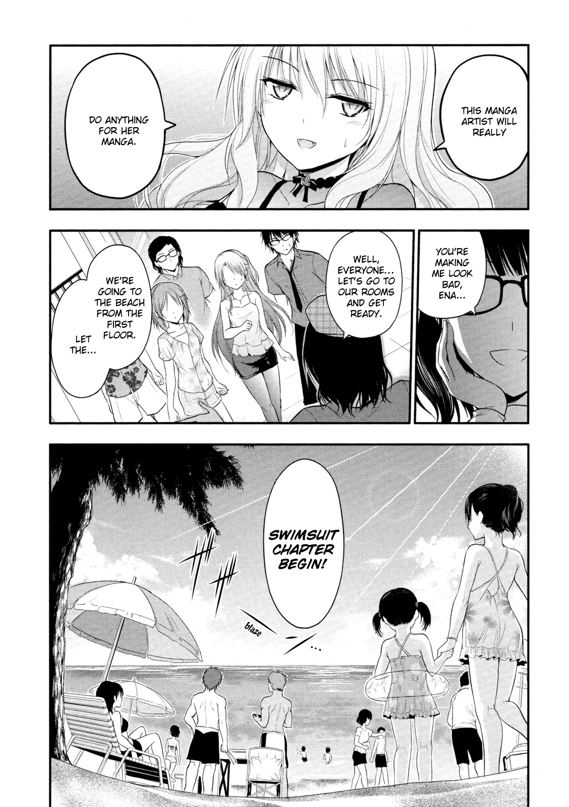 Rike ga Koi ni Ochita no de Shoumeishitemita Chapter 21 page 17 - Chapter 21: Science has fallen in love, so they tried going to an Okinawa training camp.