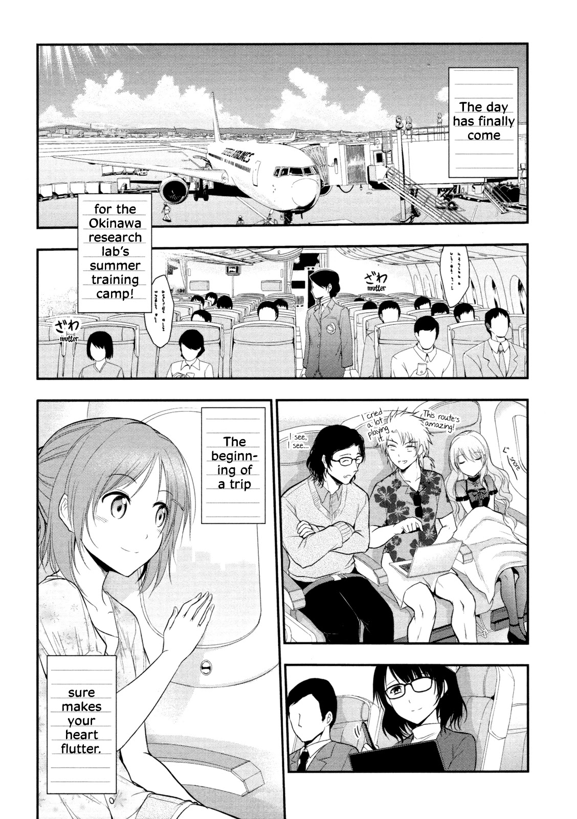 Rike ga Koi ni Ochita no de Shoumeishitemita Chapter 21 page 5 - Chapter 21: Science has fallen in love, so they tried going to an Okinawa training camp.