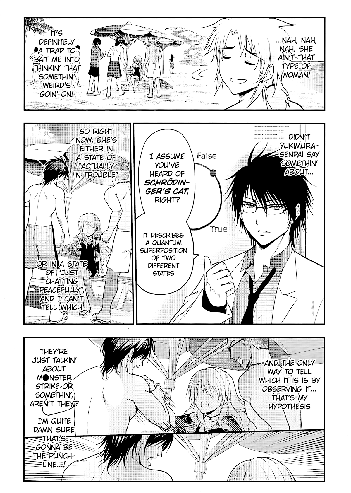 Rike ga Koi ni Ochita no de Shoumeishitemita Chapter 23 page 11 - Chapter 23: Science fell in love, so they tried playing at the Okinawa seaside (Part 2)