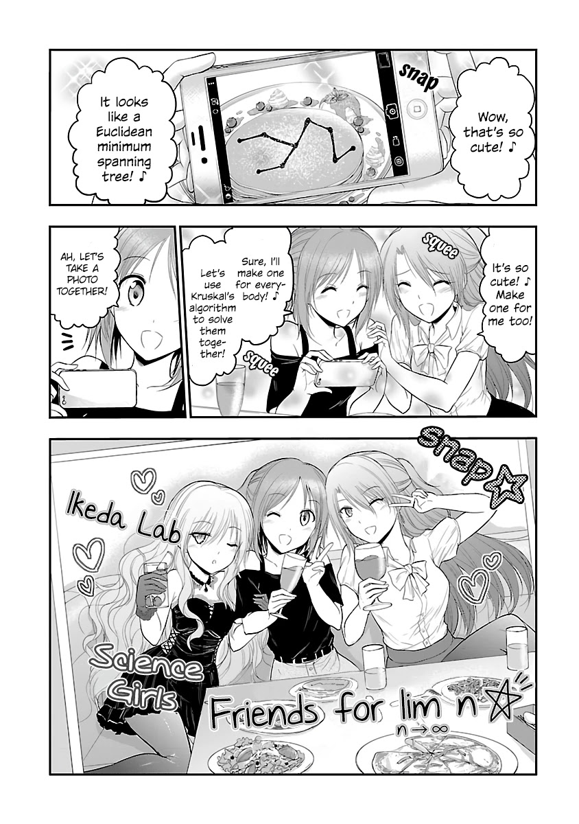 Rike ga Koi ni Ochita no de Shoumeishitemita Chapter 24.5 page 5 - Chapter 24.5: Science Tried Having a Girls' Night Out