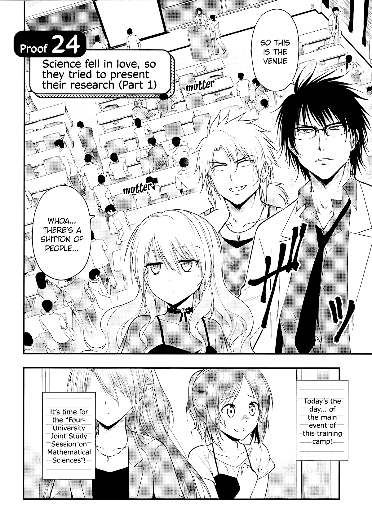 Rike ga Koi ni Ochita no de Shoumeishitemita Chapter 24 page 2 - Chapter 24: Science fell in love, so they tried to present their research (Part 1)