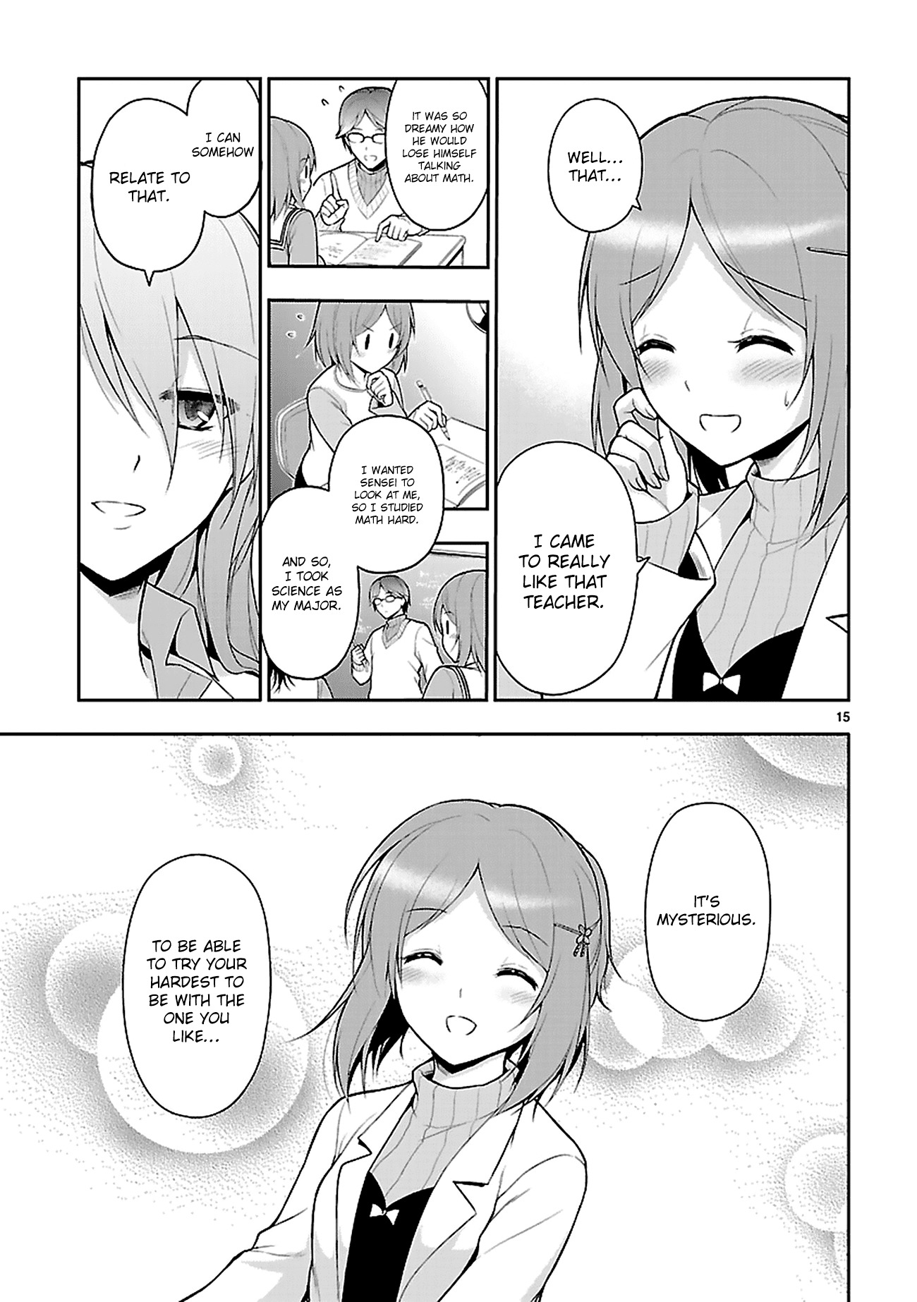Rike ga Koi ni Ochita no de Shoumeishitemita Chapter 3 page 18 - Chapter 3: Proof 3: We Try To Remind Ourselves That Science Has Fallen In Love