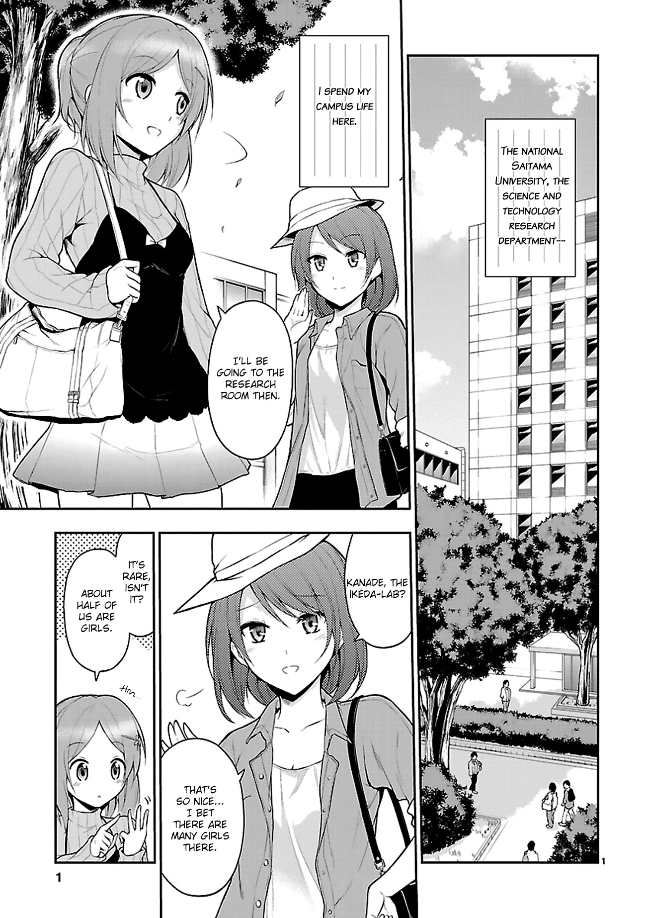 Rike ga Koi ni Ochita no de Shoumeishitemita Chapter 3 page 4 - Chapter 3: Proof 3: We Try To Remind Ourselves That Science Has Fallen In Love