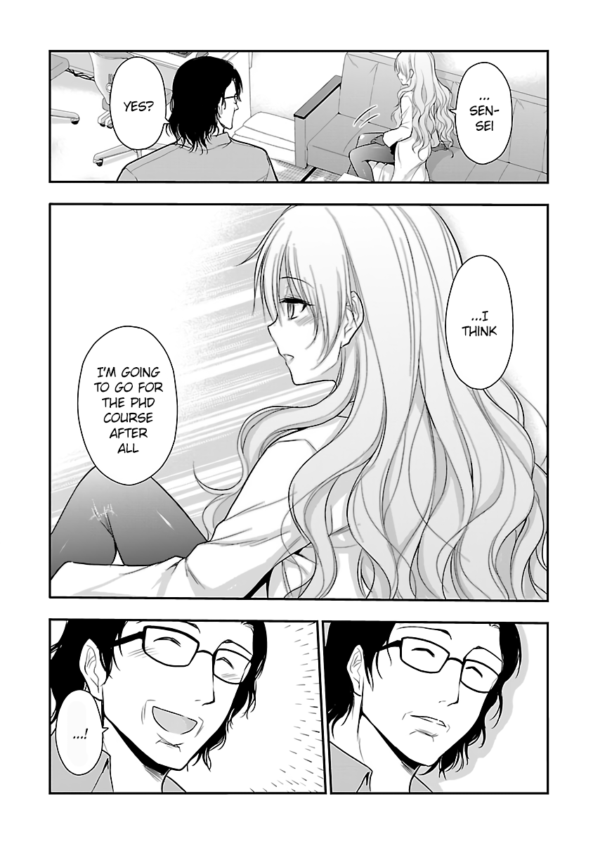 Rike ga Koi ni Ochita no de Shoumeishitemita Chapter 32 page 17 - Chapter 32: Science Stray Cat in the Sun