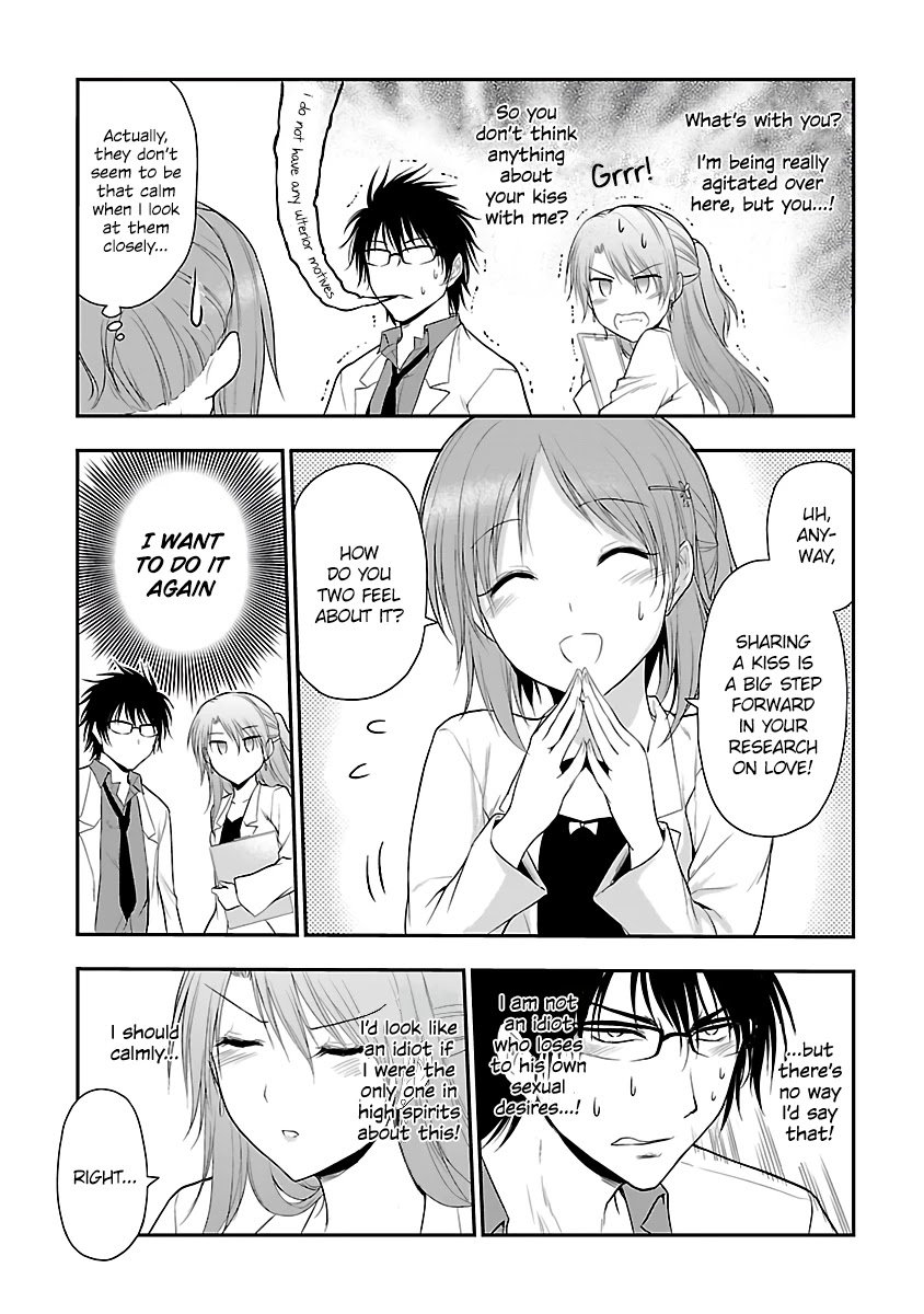 Rike ga Koi ni Ochita no de Shoumeishitemita Chapter 33 page 11 - Chapter 33: Science fell in love, so they tried analysing their own kiss