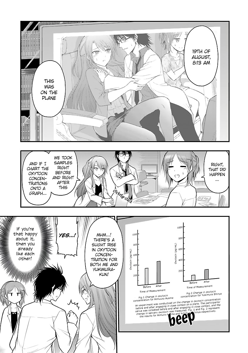 Rike ga Koi ni Ochita no de Shoumeishitemita Chapter 33 page 5 - Chapter 33: Science fell in love, so they tried analysing their own kiss