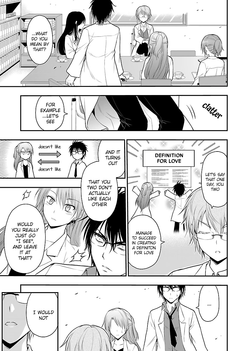 Rike ga Koi ni Ochita no de Shoumeishitemita Chapter 34 page 13 - Chapter 34: Science fell in love, so they tried comparing between couples (Part 1)