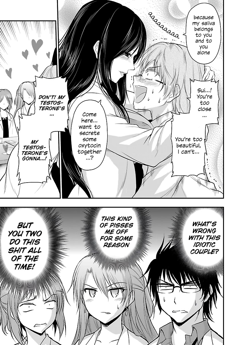 Rike ga Koi ni Ochita no de Shoumeishitemita Chapter 34 page 9 - Chapter 34: Science fell in love, so they tried comparing between couples (Part 1)