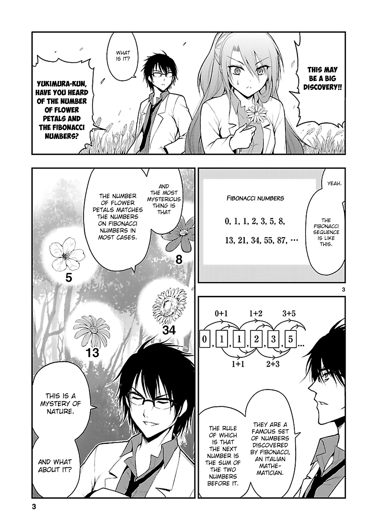 Rike ga Koi ni Ochita no de Shoumeishitemita Chapter 4.5 page 6 - Chapter 4.5: Proof 4.5: Science Has Fallen In Love, So We Tried Flower Divination