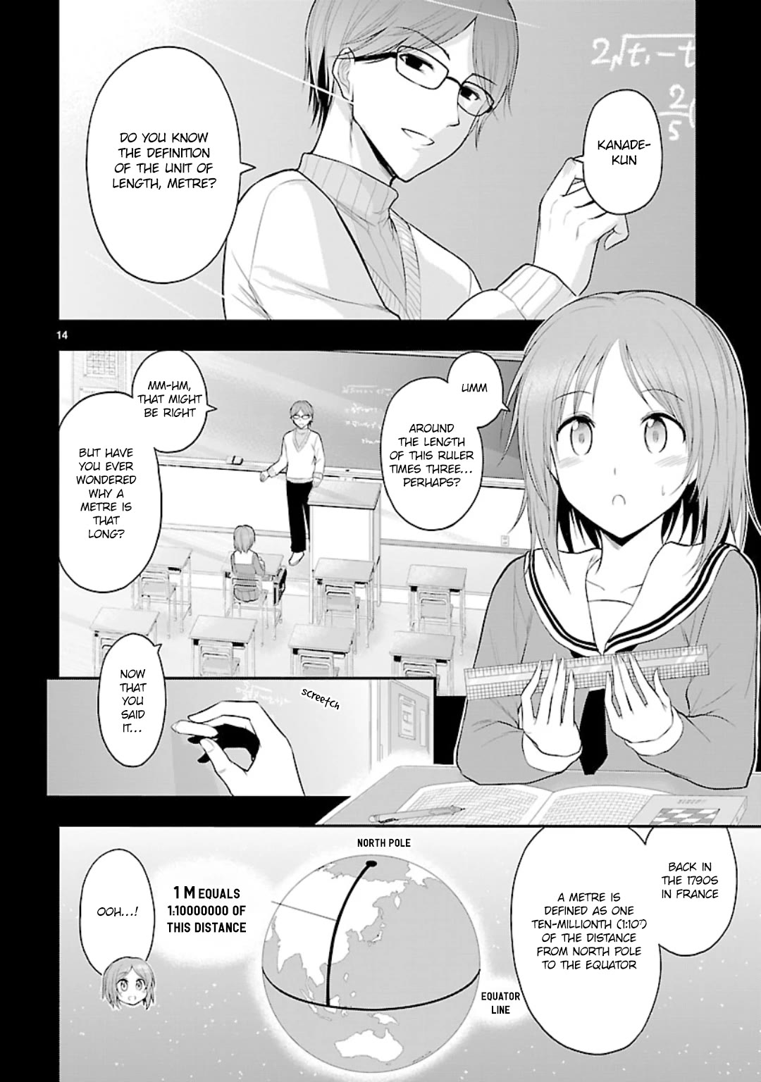 Rike ga Koi ni Ochita no de Shoumeishitemita Chapter 43 page 14 - Chapter 43: Science fell in love so they tried to designate a unit for favorability.