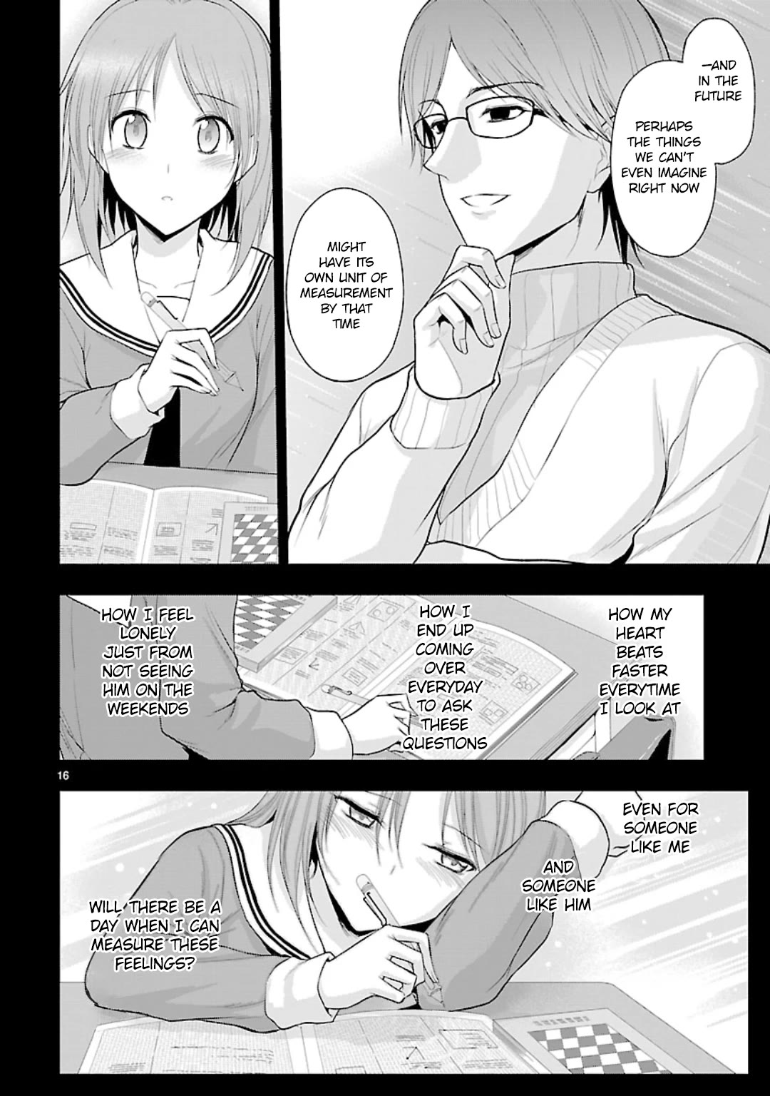 Rike ga Koi ni Ochita no de Shoumeishitemita Chapter 43 page 16 - Chapter 43: Science fell in love so they tried to designate a unit for favorability.