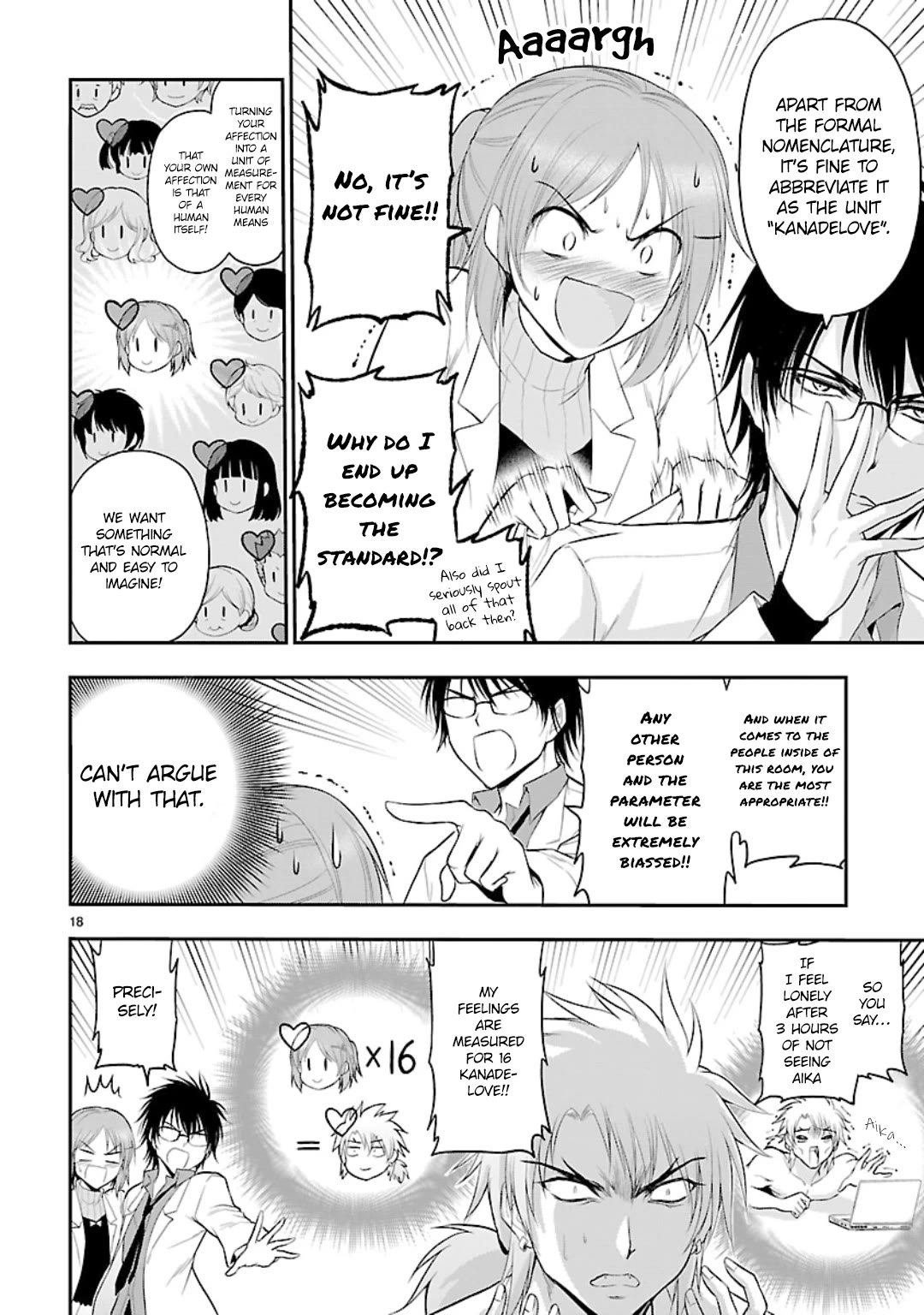 Rike ga Koi ni Ochita no de Shoumeishitemita Chapter 43 page 18 - Chapter 43: Science fell in love so they tried to designate a unit for favorability.