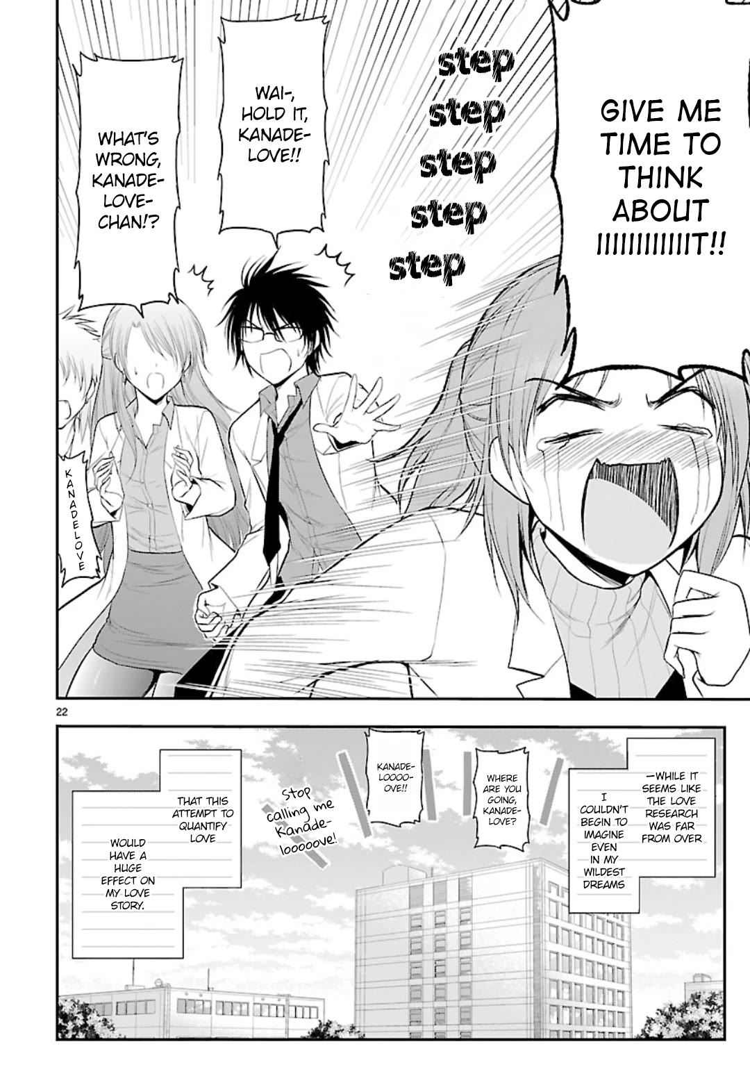 Rike ga Koi ni Ochita no de Shoumeishitemita Chapter 43 page 22 - Chapter 43: Science fell in love so they tried to designate a unit for favorability.