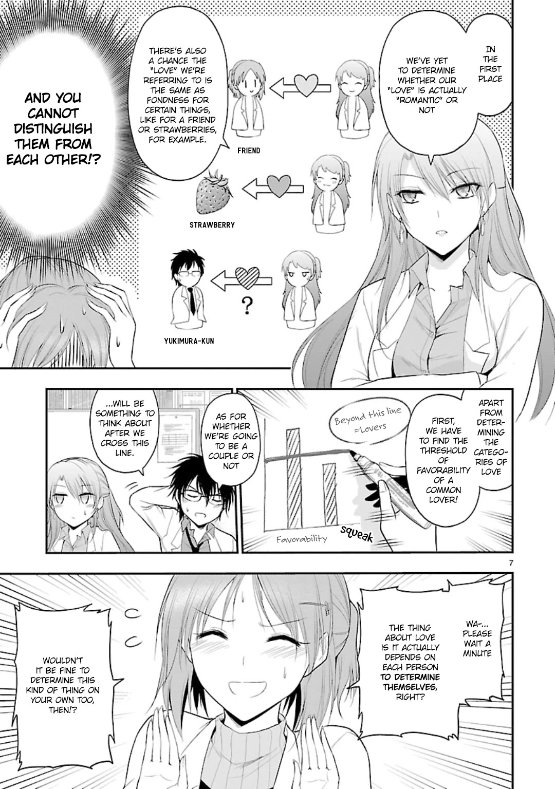 Rike ga Koi ni Ochita no de Shoumeishitemita Chapter 43 page 7 - Chapter 43: Science fell in love so they tried to designate a unit for favorability.