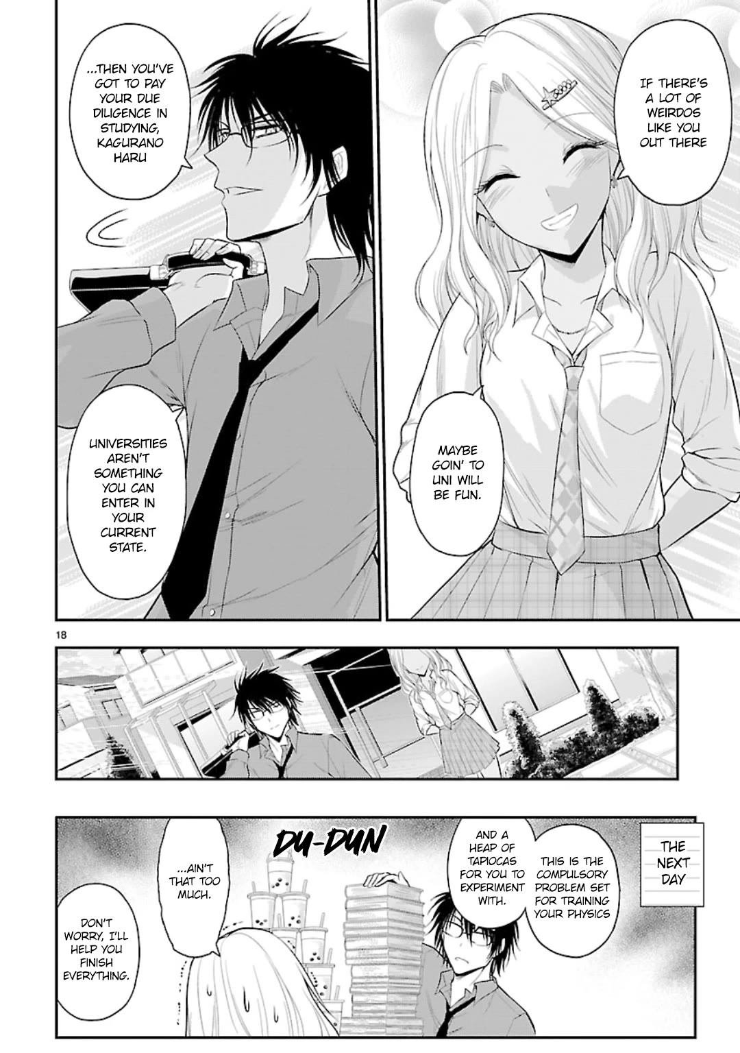 Rike ga Koi ni Ochita no de Shoumeishitemita Chapter 44 page 18 - Chapter 44: Science Fell in Love so They Tried to Become a Home Tutor.