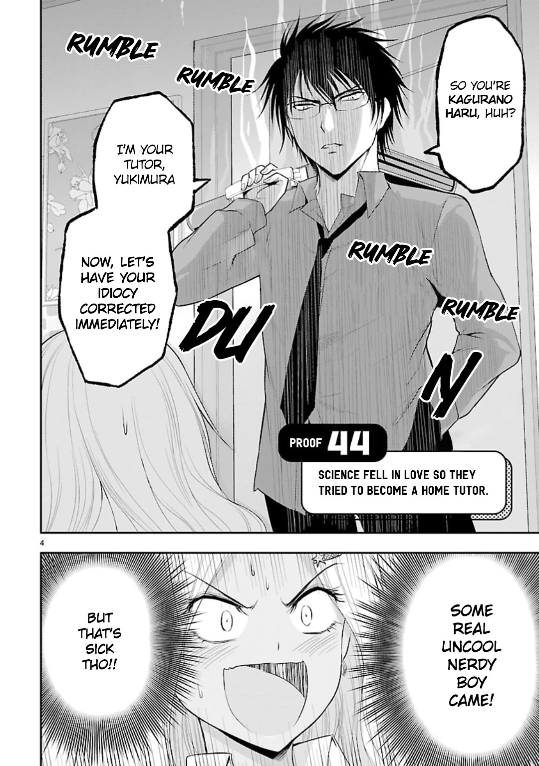 Rike ga Koi ni Ochita no de Shoumeishitemita Chapter 44 page 4 - Chapter 44: Science Fell in Love so They Tried to Become a Home Tutor.