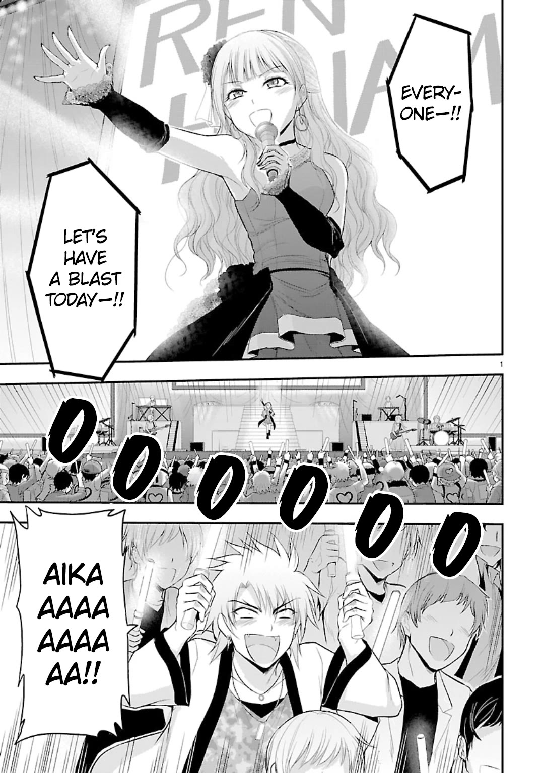 Rike ga Koi ni Ochita no de Shoumeishitemita Chapter 45 page 1 - Chapter 45: Science Fell in Love so They Tried Going to a Live Concert.