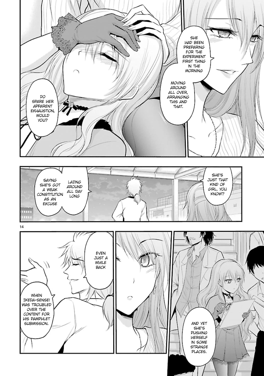 Rike ga Koi ni Ochita no de Shoumeishitemita Chapter 45 page 14 - Chapter 45: Science Fell in Love so They Tried Going to a Live Concert.